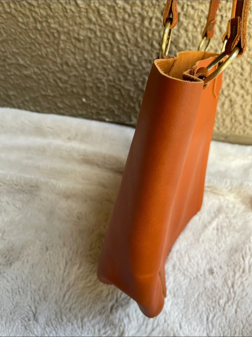 Portland Leather The Market Leather Tote in Honey